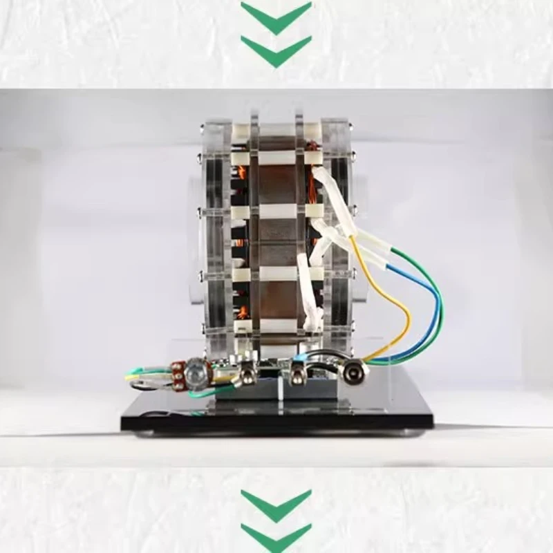 Modelo de motor de rotor interno de alta potencia sin escobillas para demostración de empuje de bomba sin eje, exhibición educativa y juguete de alta tecnología