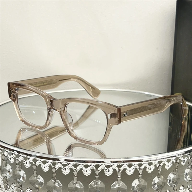 ZOGAN Luxury Design Acetate Women’s Glasses Frames Retro Oval Eyewear Male Glasses Optical Fashion Shades