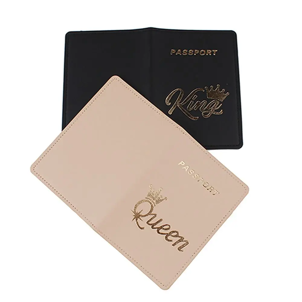 Waterproof Passport Cover Portable Light-weight PU Leather Certificate Storage Bag ID Card Pouch Unisex