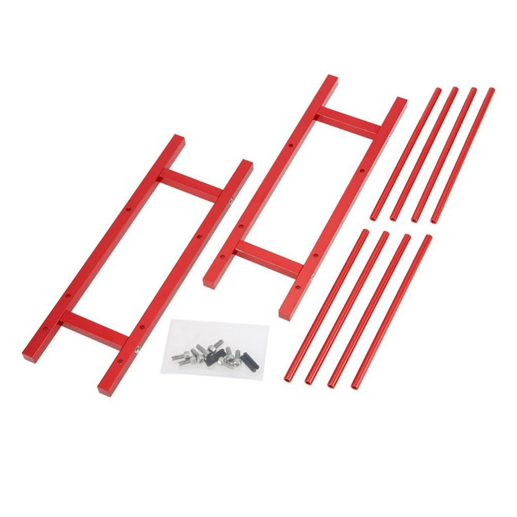 1.9inch Tire Storage Stand Aluminum Alloy Garage Organizer Shelf for RC Truck Crawler 1 10 Scale