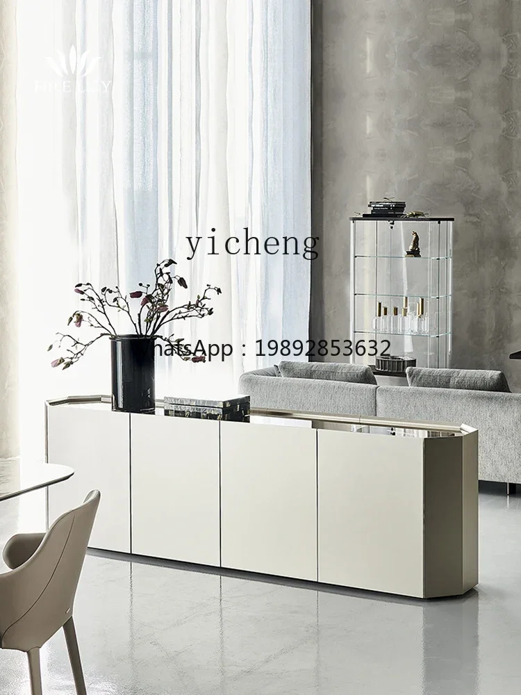 U8 Entrance Door Curio Cabinet Modern Simple and Light Luxury Partition Minimalist Shoe Cabinet Hallway Sideboard Cabinet