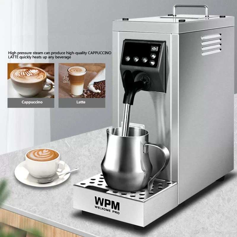 Automatic Water Boiling Machine Steam Milk Frother Milk Tea Shop Equipment Multi-Function Milk Foam Machine