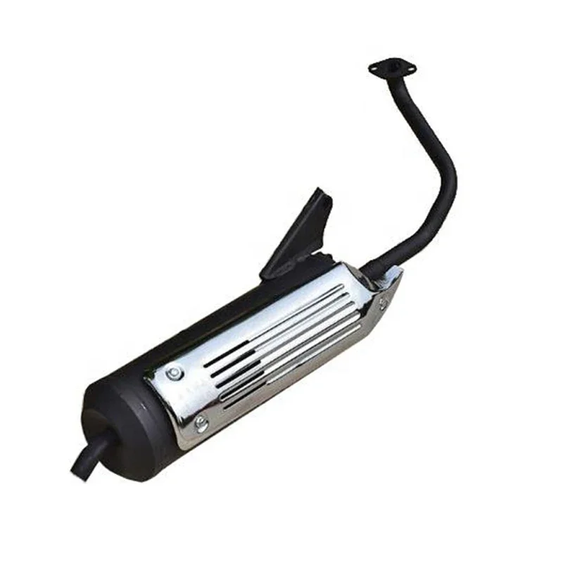 

Motorcycle Exhaust Muffler for Kymco Haojin Loncin Jonway Wangye Dayun Baotian 125cc Scooter GY6125 BT125 HJ125-A Muffler Pipe