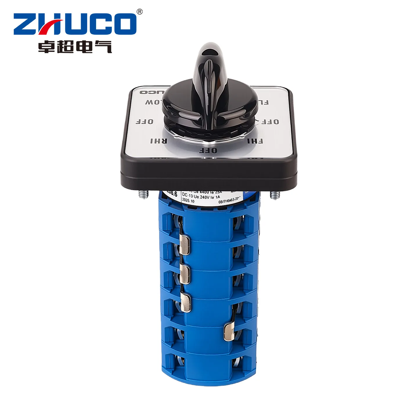 Szw26-25/7206.6 Eight-Speed Six-Section Milling Machine Forward and Reverse High/Low Speed Conversion Switch Rotary Switch Selector Switch