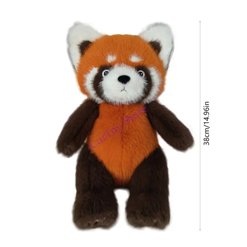 

Plush Toy Doll With Simulation Features Skin Friendly PP Cotton Filling Cuddle Animal For Home Office Decors