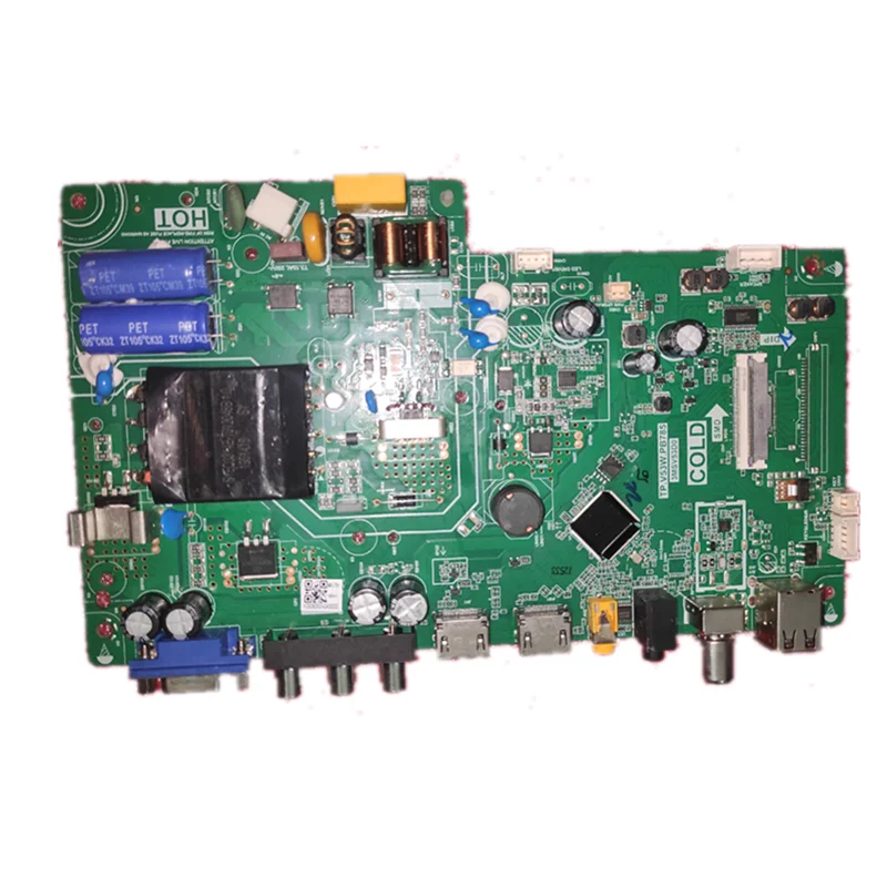 

Free shipping! TP.V53W.PB785 3MSV53D0 Three in one TV motherboard tested well Three interfaces