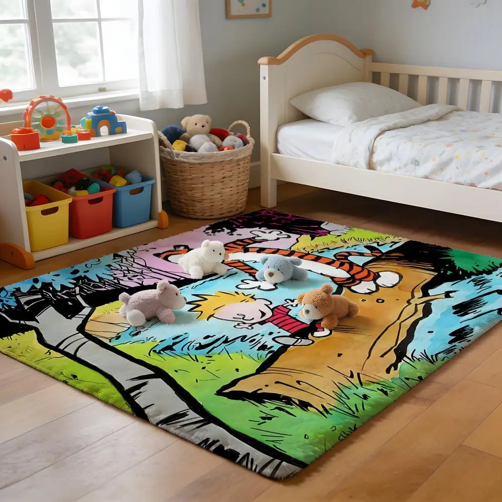 

Floor Mat Soft Flannel Rug Non-Slip Absorbent Mat for Bathroom Bedroom Home Decor Kwaii Anime T-Toro Inoue