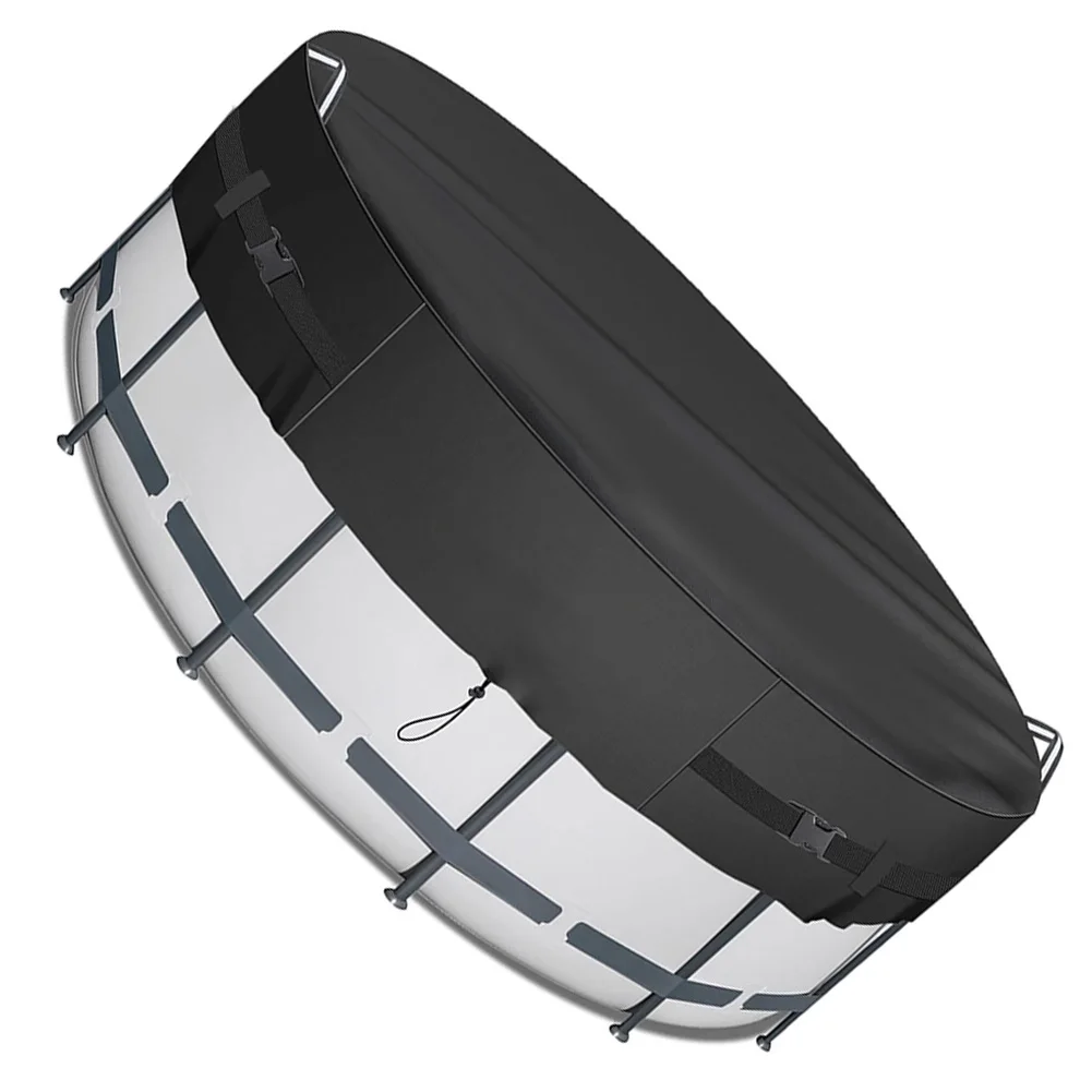 1PC Pool Cover (8FT / 10FT) Solar Round Pool Cover Solar Round Pool Covers : Waterproof & UV Protection For Clean Pools Parts