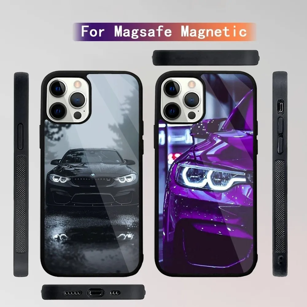 Sport Car B-BMW  Phone Case For iPhone 16,15,14,13,12,11,Plus,Pro,Max Mini Magsafe Magnetic Wireless Charging