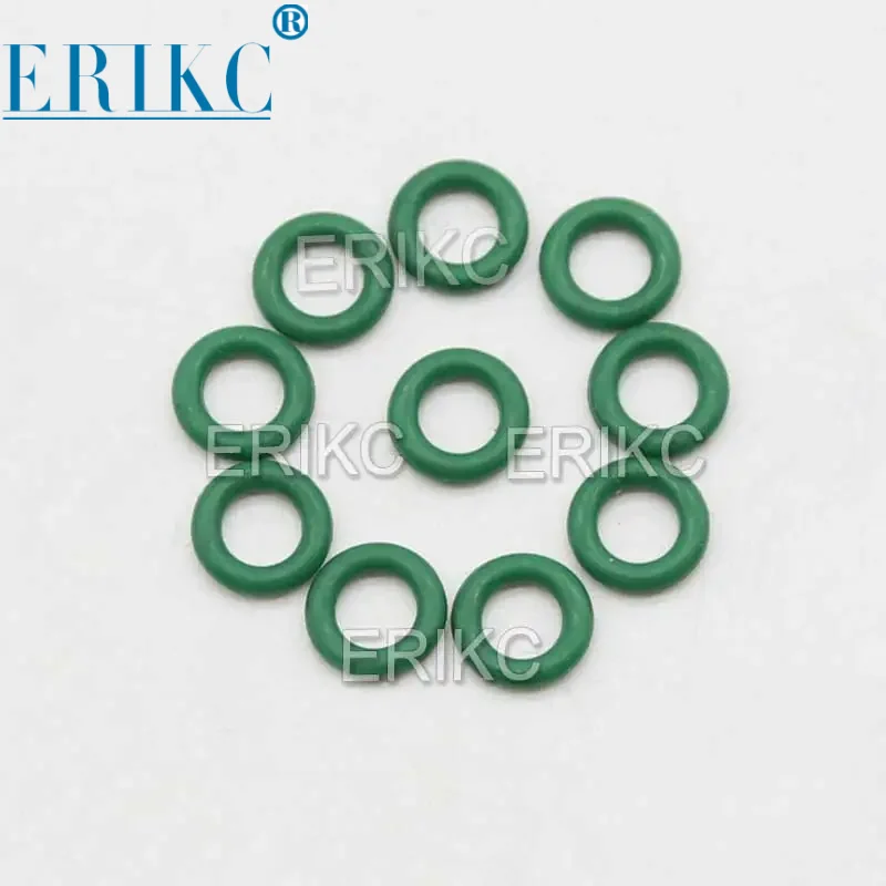 Green Oil Return Pipe Joint Sealing Ring E1023505 O-Rings for Bosch Piezo Diesel Injector 0445115 Sprayer Nozzle 0445116 0445117