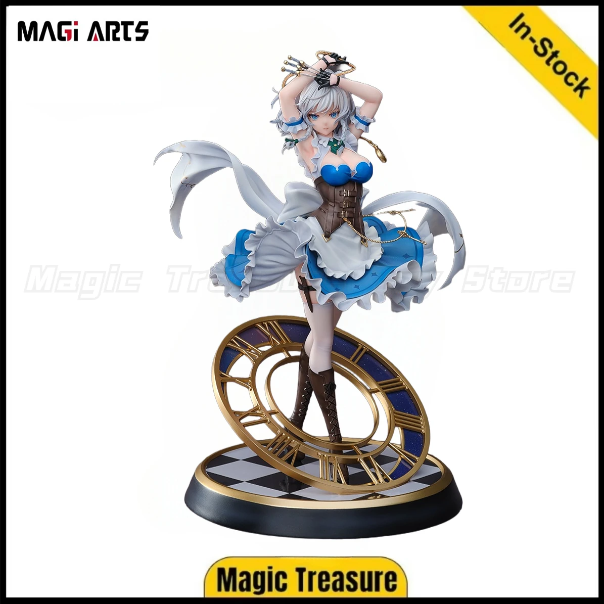 

【В наличии】MAGI ARTS Восточный проект Izayoi Sakuya 1/6 Красота Аниме Коллекция украшений Подарки