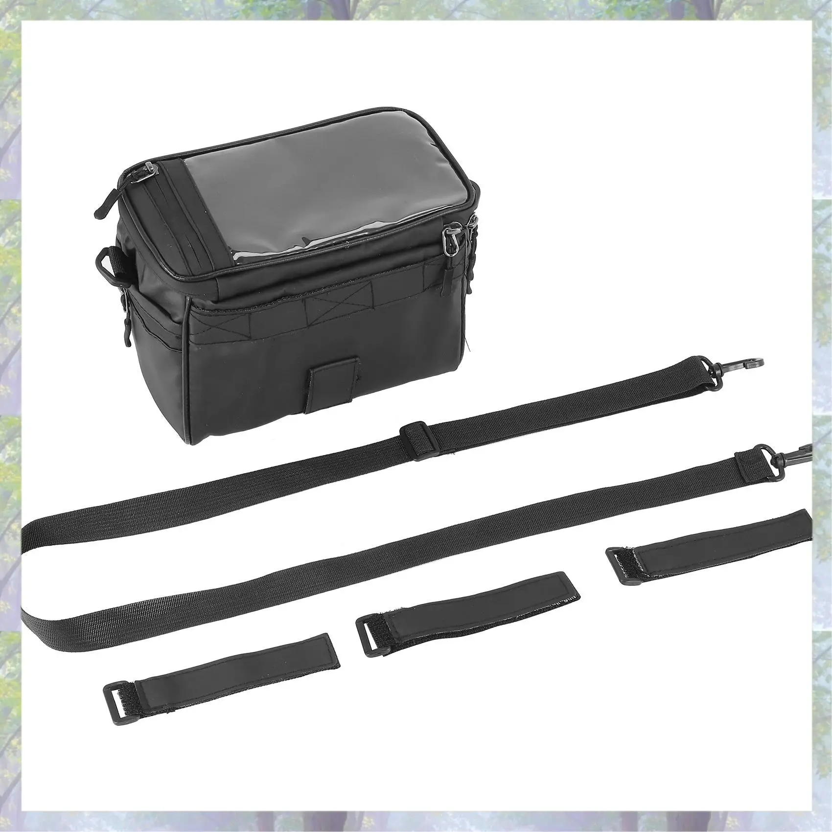 

New Arrival Bike Handlebar Bag Multifunctional Waterproof Bike Front Bag Bicycle Frame Bag Waist Shoulder Bag Cycling Accessorie