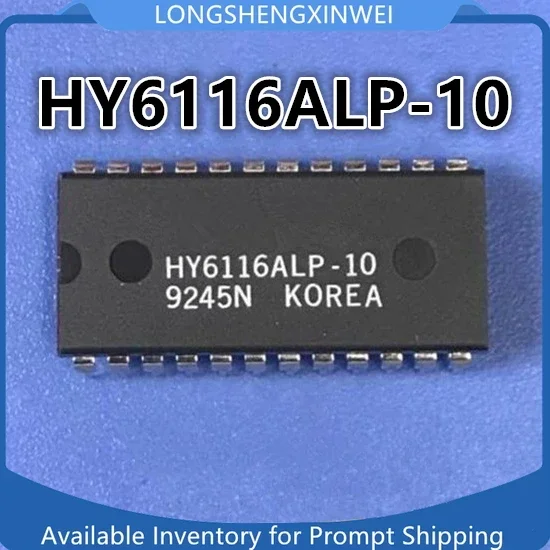 1PCS HY6116ALP-10 HY6116 DIP24 New