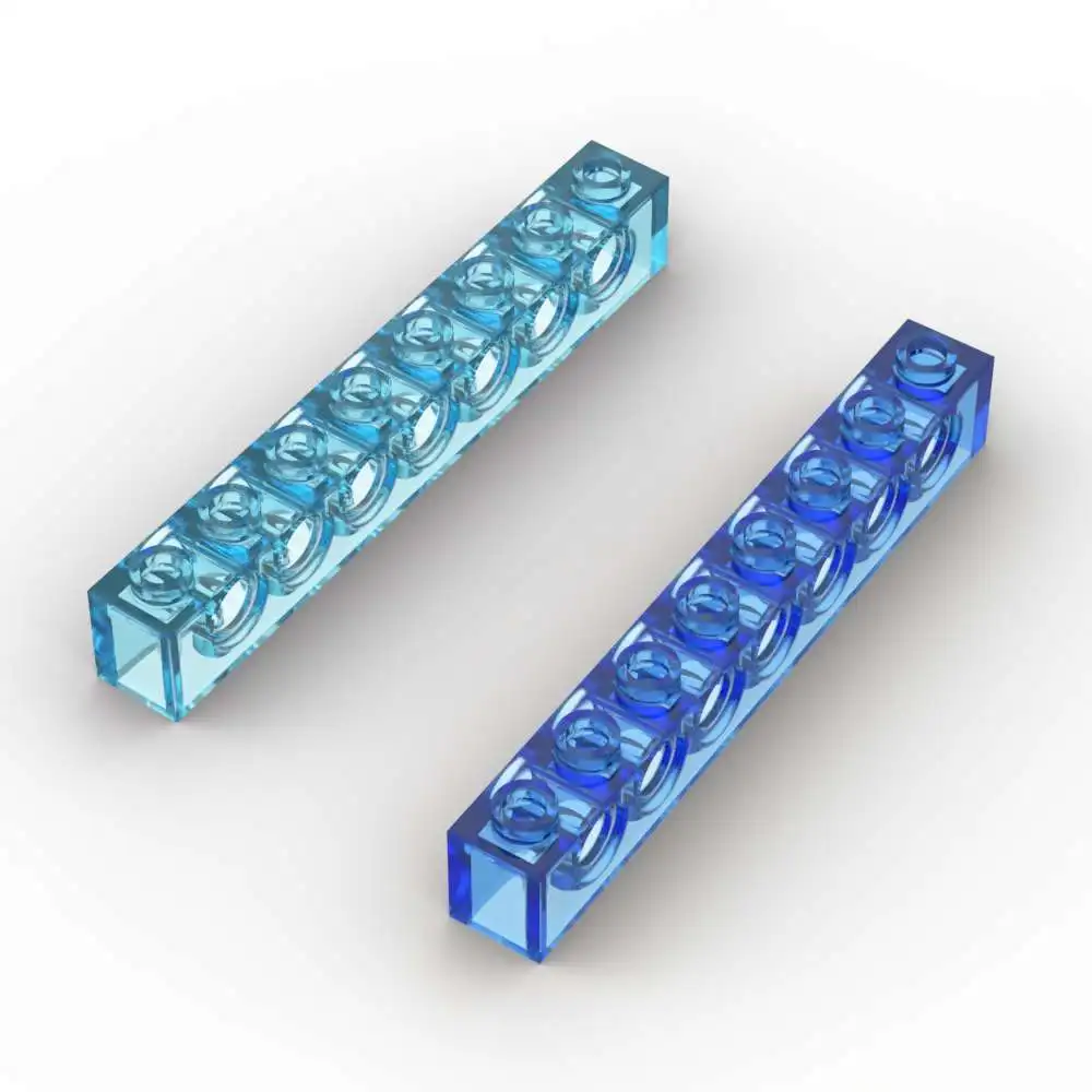 

MOC 10 шт. часть кирпича 3702 1x8 с отверстиями, набор строительных блоков, высокотехнологичная обучающая головоломка с частицами, игрушки «сделай сам», подарки на день рождения для детей