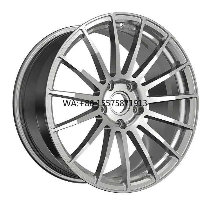 

Custom Silver Forged Wheels 5*112 17-22 Inch Premium Alloy and Steel Rims for BMW & Audi Models