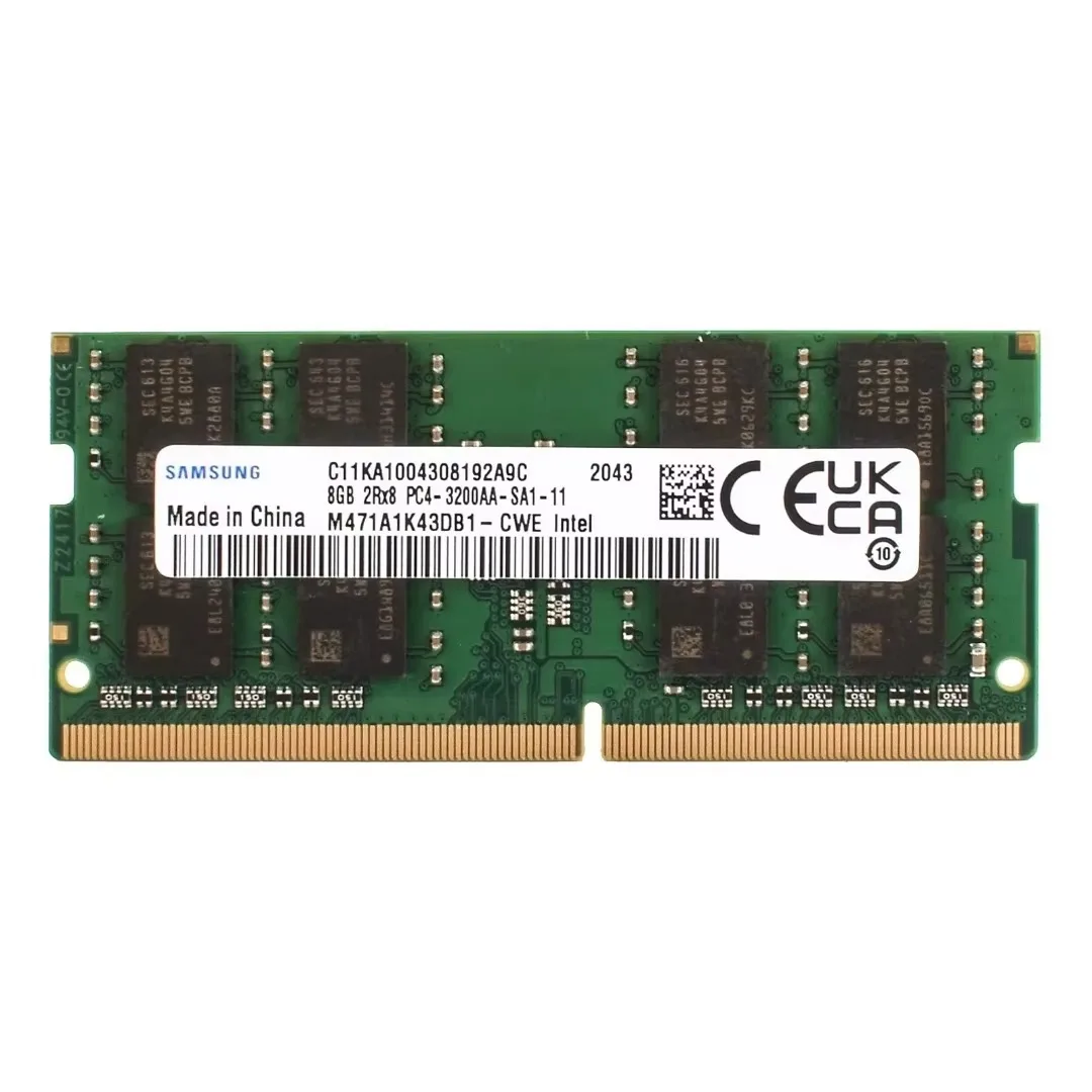 Samsung DDR4 Laptop Memory for Intel CPU 8GB 16GB 3200MHz 2666MHz 2400MHz SODIMM RAM for Intel Notebook PC Compatible  Memória