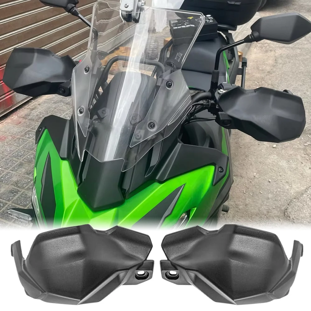 

for Kawasaki Versys 650 Handguards Handlebar Hand Shield Protector Wind Deflector KLE650 2022 2023 2024 KLE 650 Windshield Cover