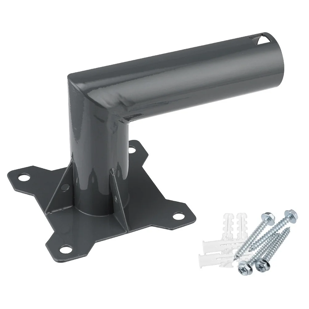 

Satellite Internet Pole Wall Mount Kit for Starlink Aluminum Alloy Heavy Duty Satellite Internet Dish Pole Mount for Roof Wall