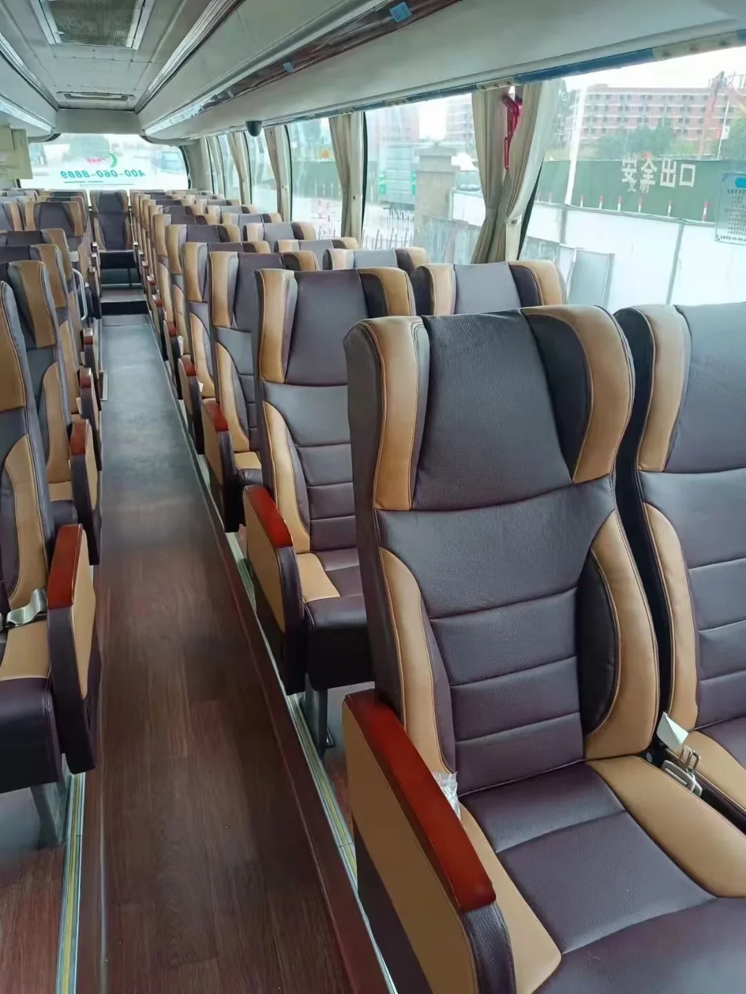 2024 سيارة داخلية كهربائية مستلق Rv مقعد السرير الفاخرة کوچ حافلة مقعد مع حزام مقعد ثلاث نقاط للبيع الخصم #5