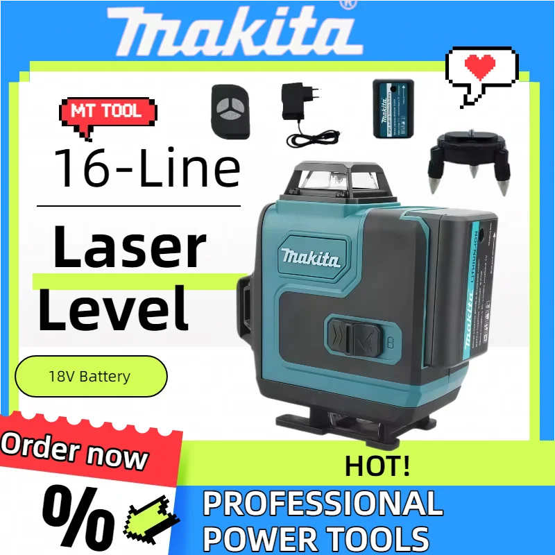 niveau-laser-vert-haute-precision-makita-16-lignes-outil-portable-auto-nivelant-mural-haute-precision-18v