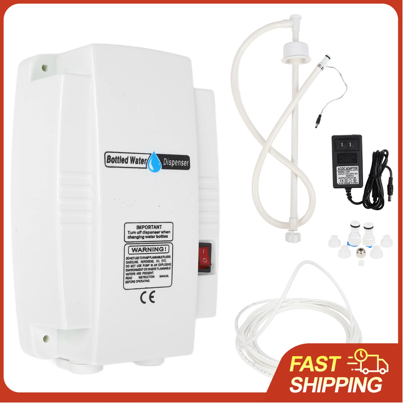 

Water Dispenser Pump System Single Tube Self Priming Electric Dispensing Pumps Systems for Coffee Machines