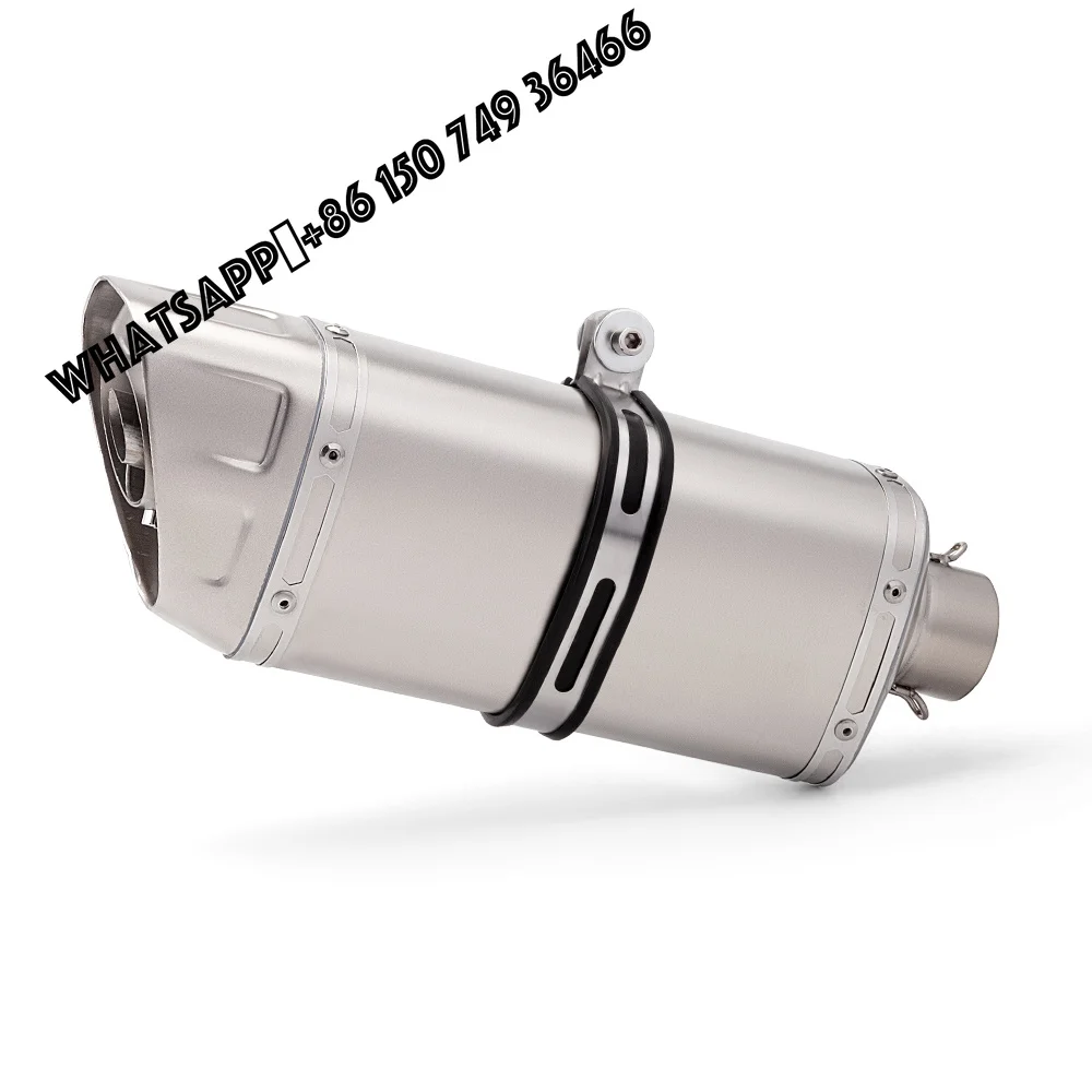 Universal 51MM Motorcycle Exhaust Pipe Tail Section M11 Muffler for MT07 DUKE390 Mt09 Z900 CBR650 R6 Z400 R3 Z400 Zx4r Cbr650 R7