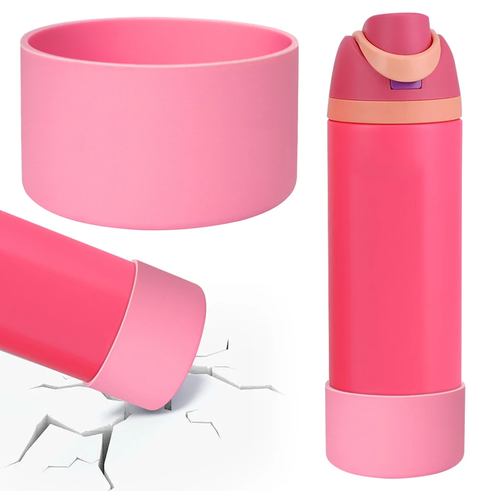Siliconen Waterfles Laars Voor 24oz 32oz 40oz Cup Antislip Beschermhoes Bodem Bumper Fles Afdichtring siliconen Stopper