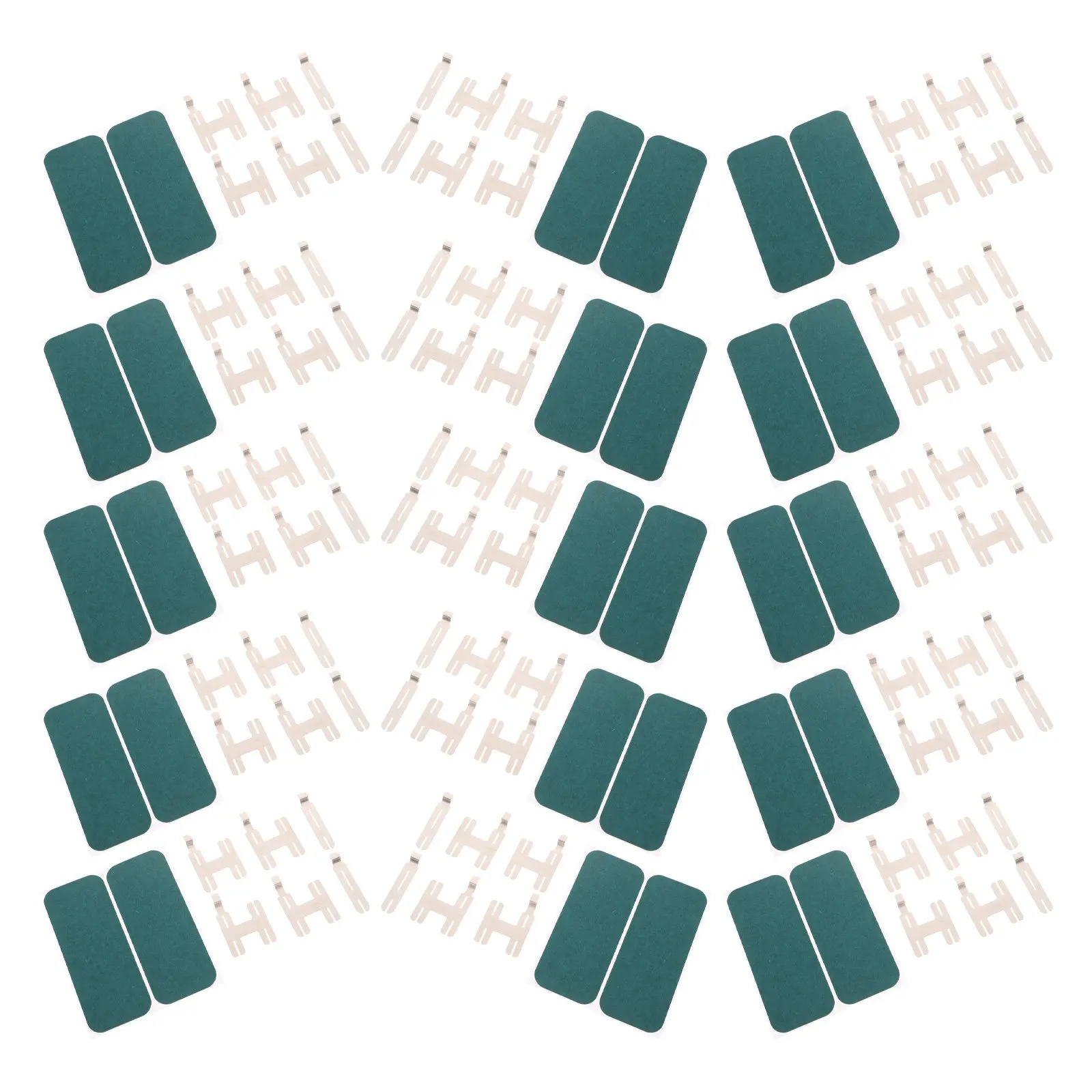20Sets Nickel Sheets for Batteries Battery Repair Kit Spot Welding Strips DIY Battery Welding Nickel Tab Strip for Rc Car