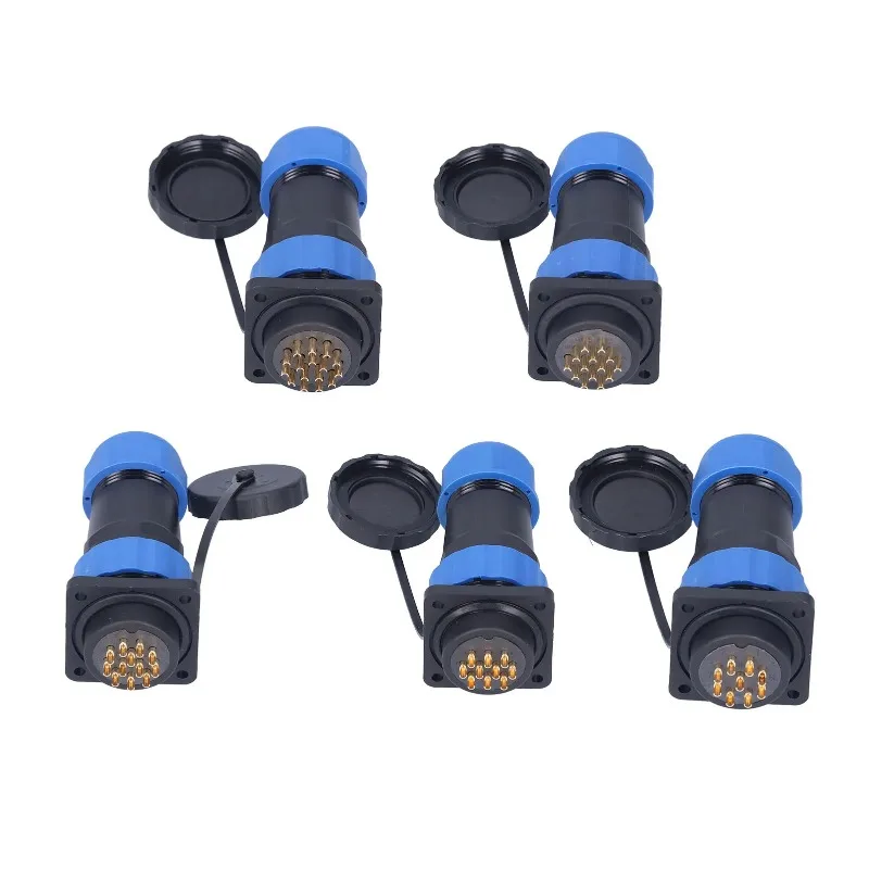 

SP28 4 Hole For Communications For Instrumentations Industrial Connector Adapter Corrosion Resistant Aviation Wire Plug