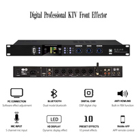 BX3 Karaoke Front Effector Digital Audio Processor KTV  Pre-effects 32Bit DSP Echo Effect Processor With PC Software Bluetooth