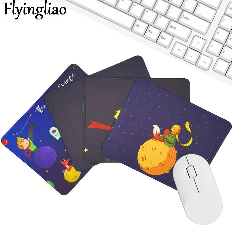 Little Prince Funny Creative Office Keyboard Pad Kawaii Laptop Mouse Mat Anti Slip Desk Custom Desk Pad Mouse Pad Wrist