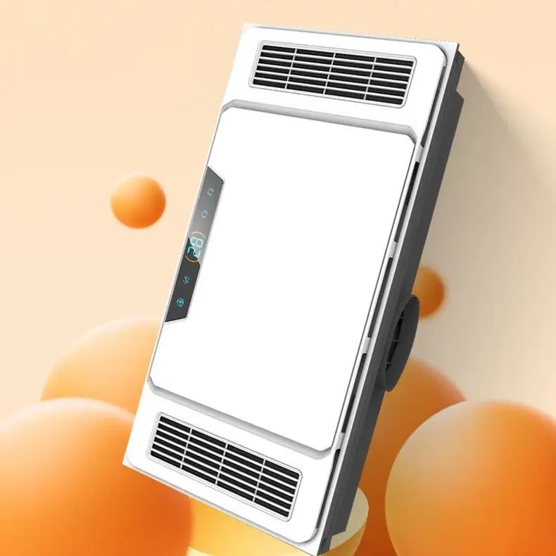 Three-core air heating bathroom multi-functional heating integrated ceiling exhaust fan lighting integrated bathroom heater