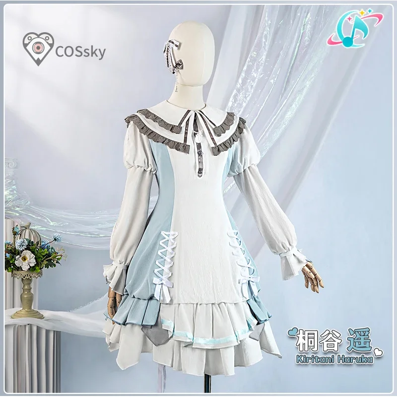 

Anime Kiritani Haruka Cosplay Costume Halloween Costume Christmas Role Game PJSK costume Women sweet Lolita Dress S-XL IN STOCK