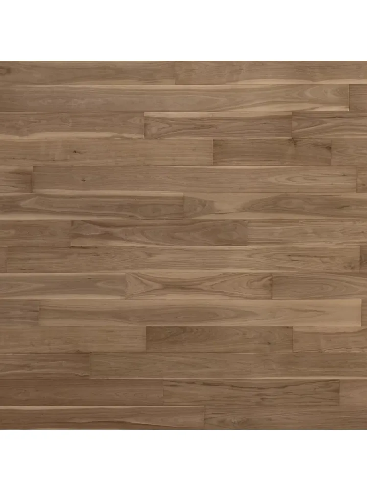 نسخة مخصصة من أرضية خشبية هندسية متعددة الطبقات من خشب الجوز #2