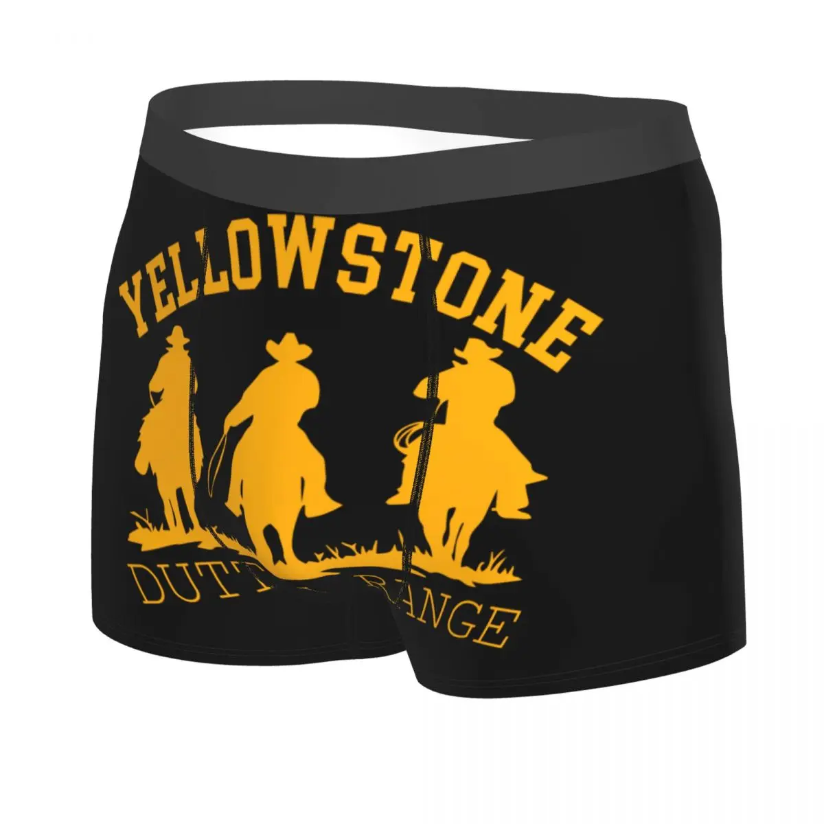 Yellowstone Underwear Men Printed Custom Dutton Ranch Boxer Shorts Panties Briefs Soft Underpants