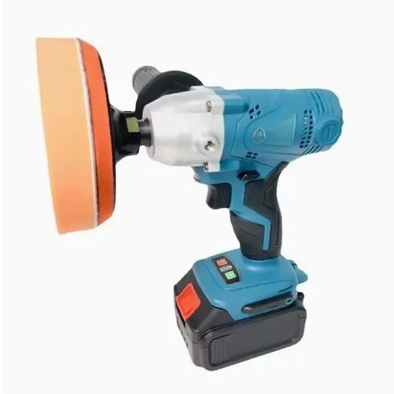 Wireless Lithium Car Polishing Machine Scratch Repair Waxing Tool Portable Auto Detailing Buffer Polisher for Paint