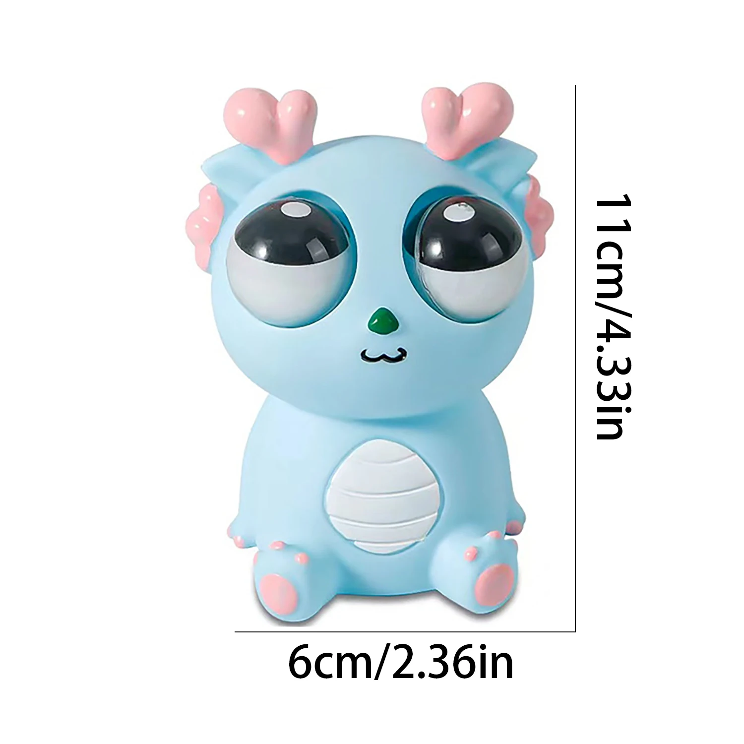 Presione el Dragón Gaze, artefacto de descompresión, juguete de descompresión, música pellizca, juguete de broma, juguete para apretar