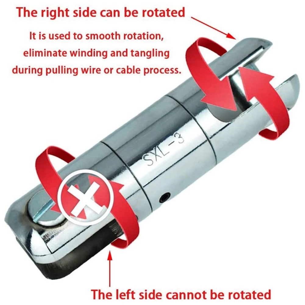 A06K كابل سحب سلك دوار تحمل قطب الانفصال 1 طن - 1 قطعة