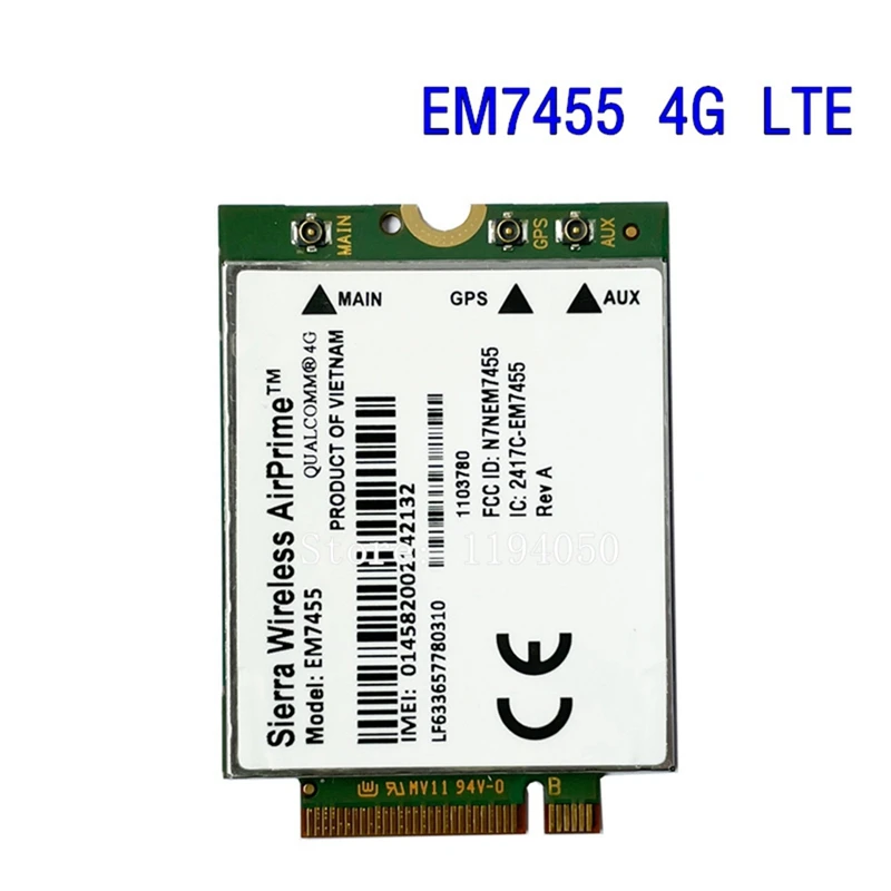 Módulo usb em7455 dw5811e 4g lte fd/td lte catSH para e7270 e7470 e7370 e5570 e5470