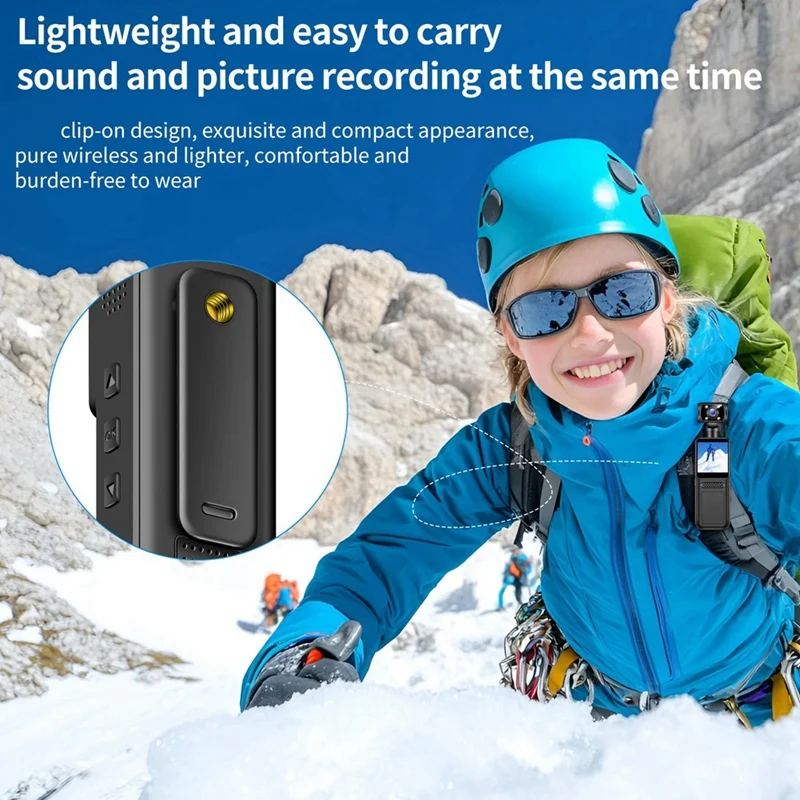 

【BUY NOW】4K Pocket Action Camera HD Sports Camcorder Cam 180°Rotate Mini Wifi Camera Portable Sport Motion Camera 64G