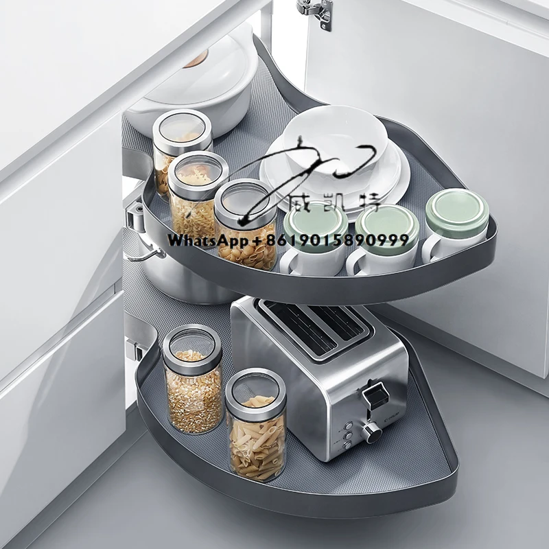 

900mm Corner Pull Out Basket Kitchen Extreme Storage Pull Out Basket