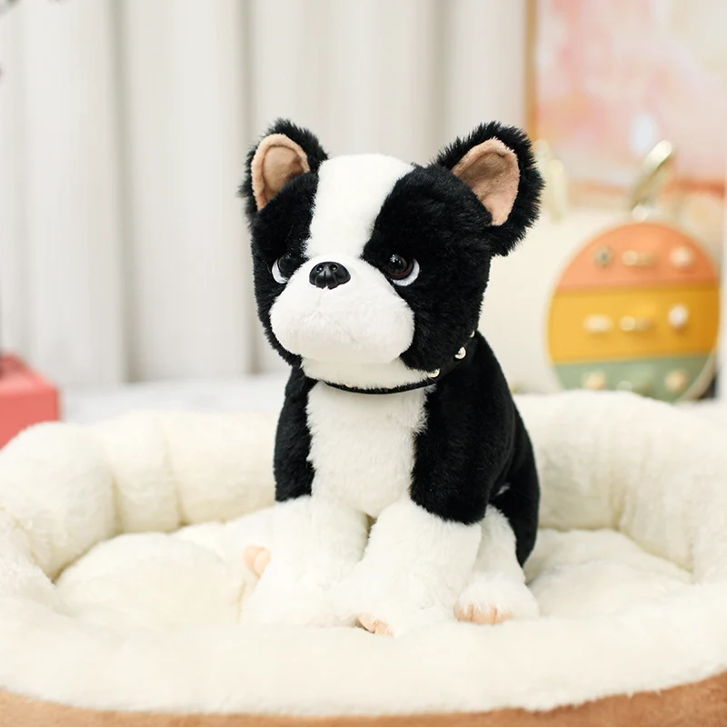 23cm Cartoon Cute Pet Puppy Plush Toy Simulation Dog Plush Toy Siberian Husky Stuffed Dolls Children's Birthday Gift