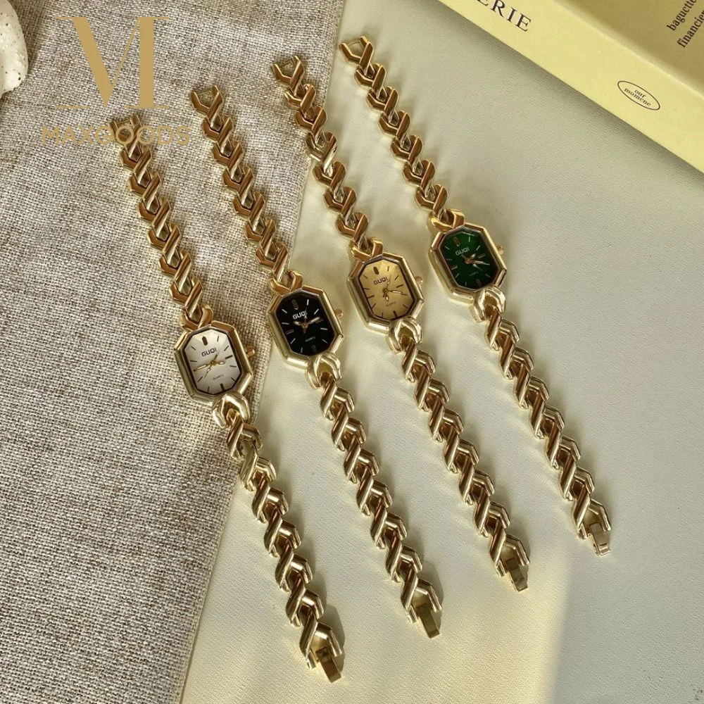 

Casual Alloy Quartz Watch Square Case Fashion Accessory Square Wristwatch Bracelet Clock Casual Occasion