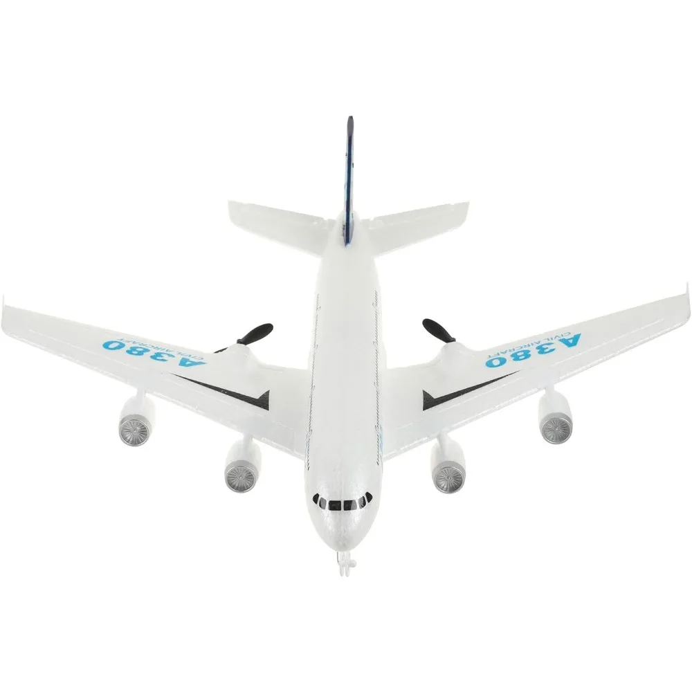 2,4 ГГц 2-канальный радиоуправляемый самолет своими руками с 6-осевым гироскопом для детей — модель A380