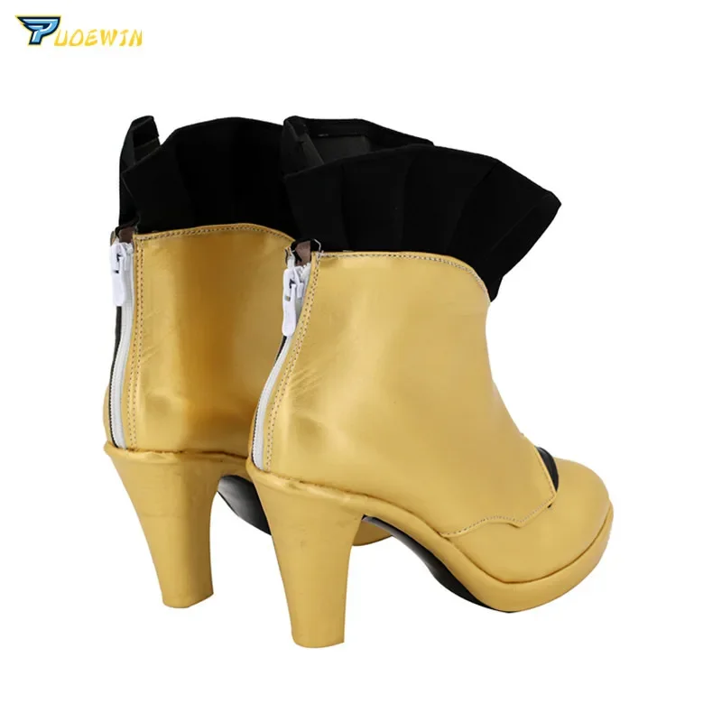 FGO مصير الطلب الكبير عشتار تأثيري أحذية عالية الكعب أحذية ذهبية مخصص