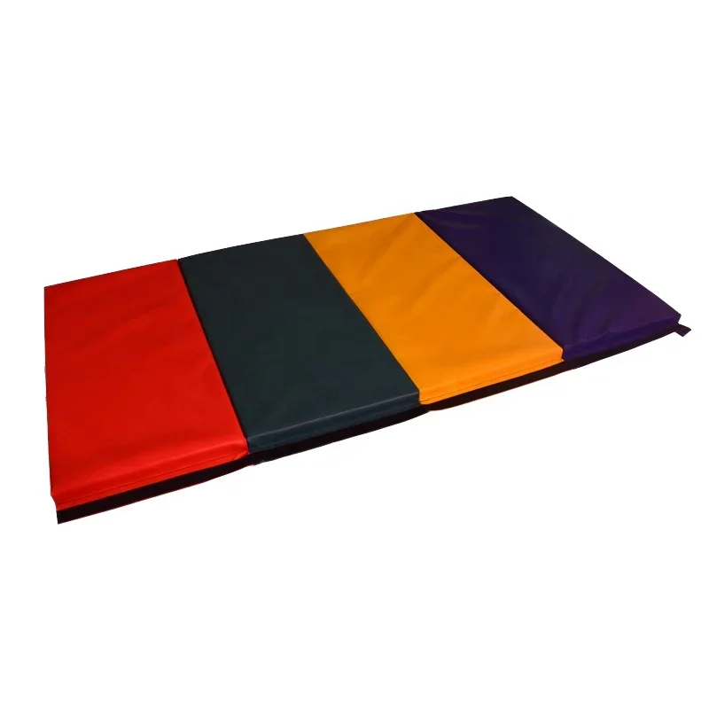 2026 Colorful Foldable Gymnastics Mat Indoor Outdoor Kids Protection Cushion