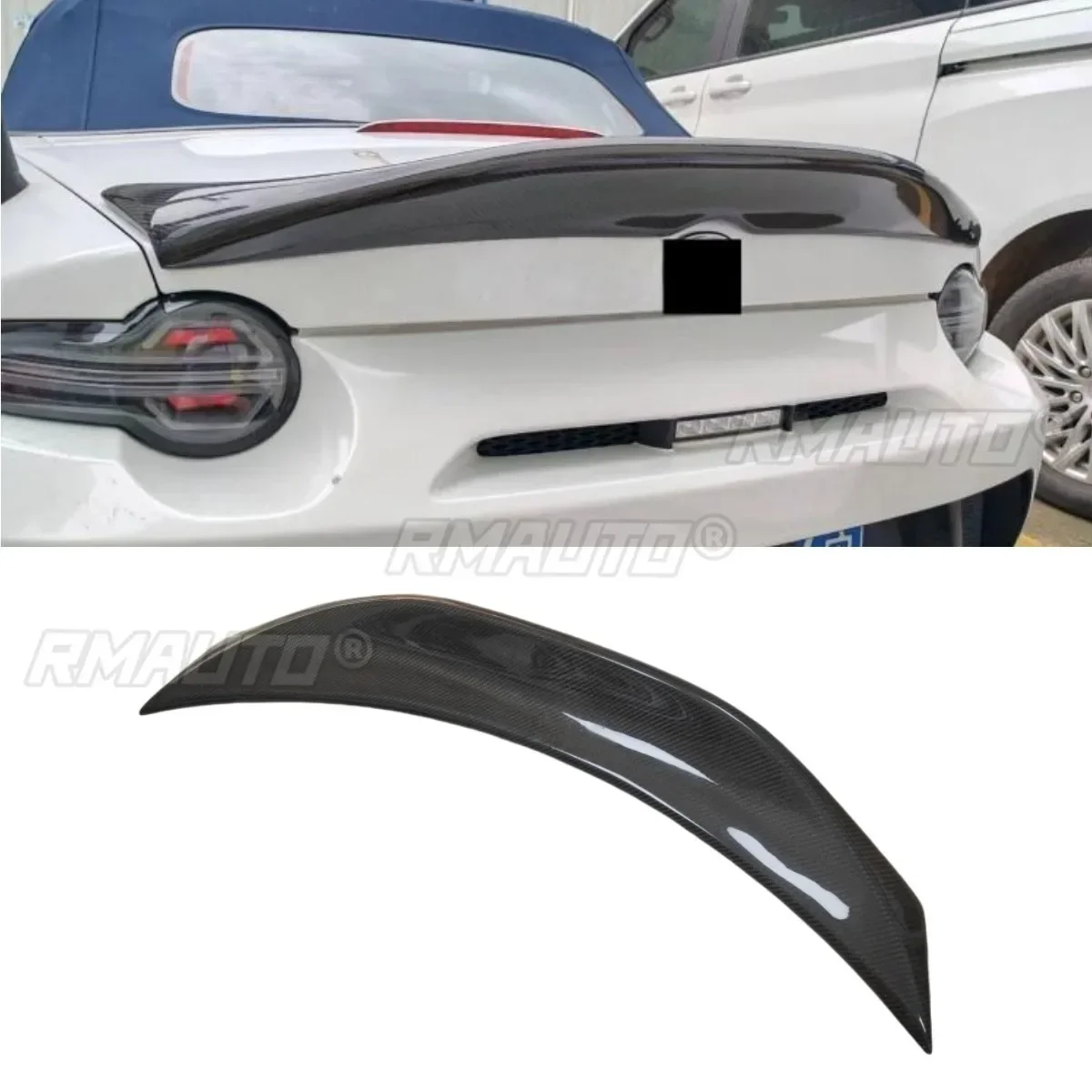 For Mazda Miata MX5 2016-2024 Body Kit Car Rear Spoiler Wing Trunk Spoiler Trunk Wing Rear Trunk Spoiler Wing Modification Part