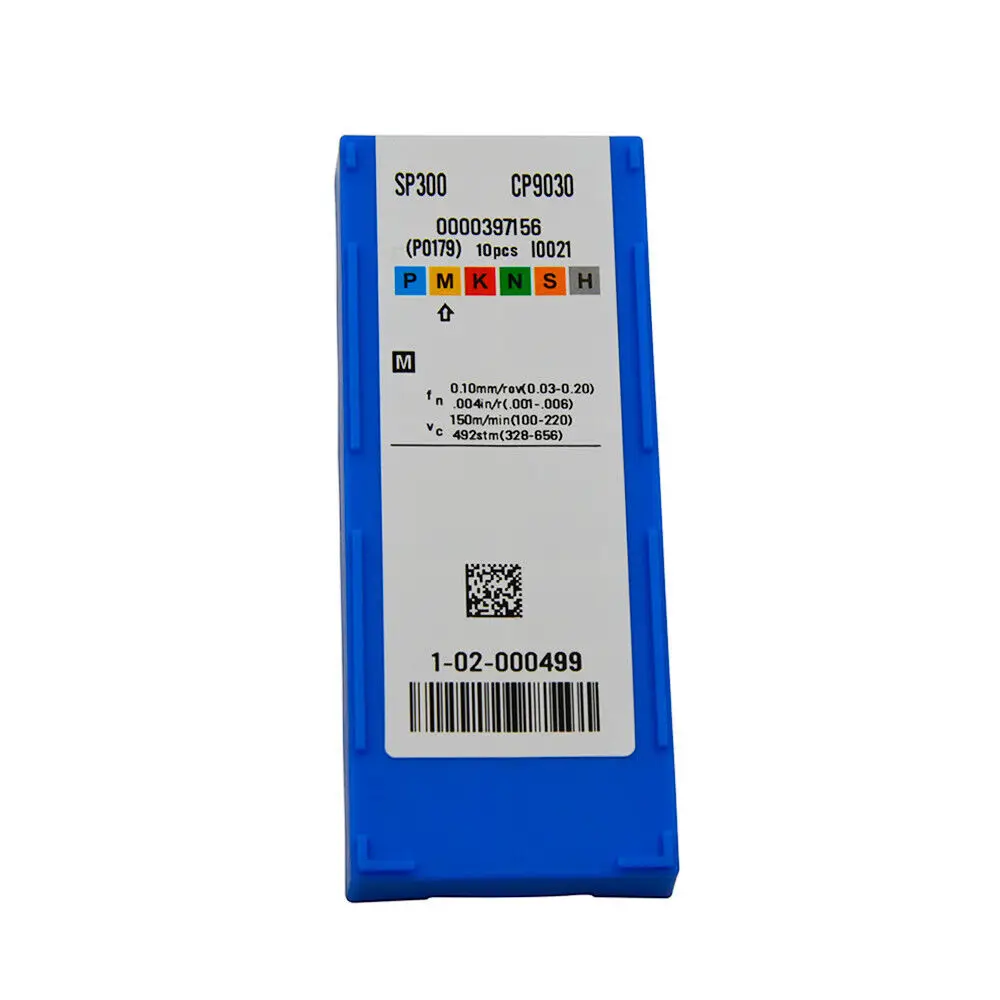 10pcs SP300 PC9030 Cut-Off Grooving Partting Carbide Inserts 3mm