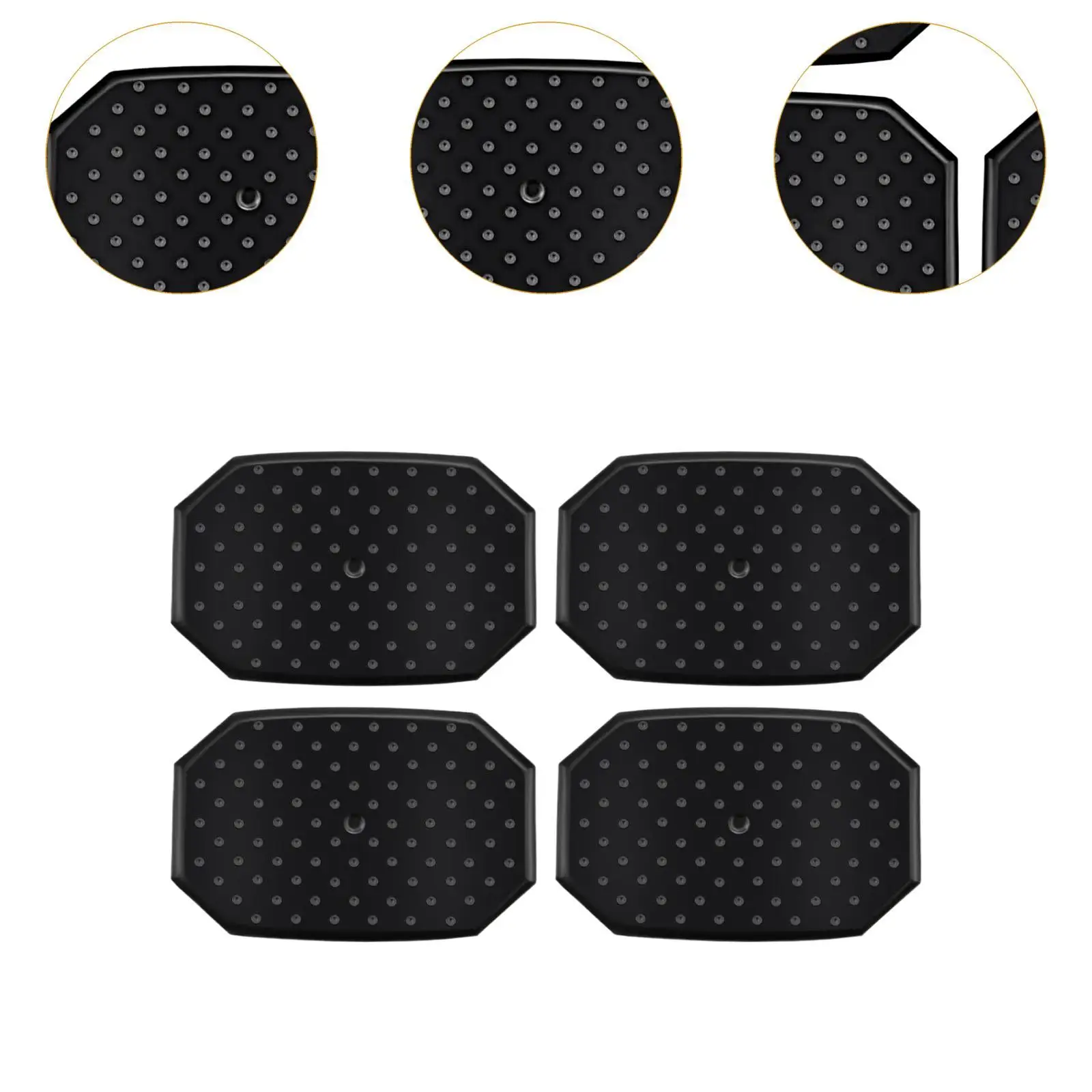 Rear Leaf Spring Insulator Bushing Inserts Heavy Duty Suspension Component for Ford F150 2015 2020 Repair