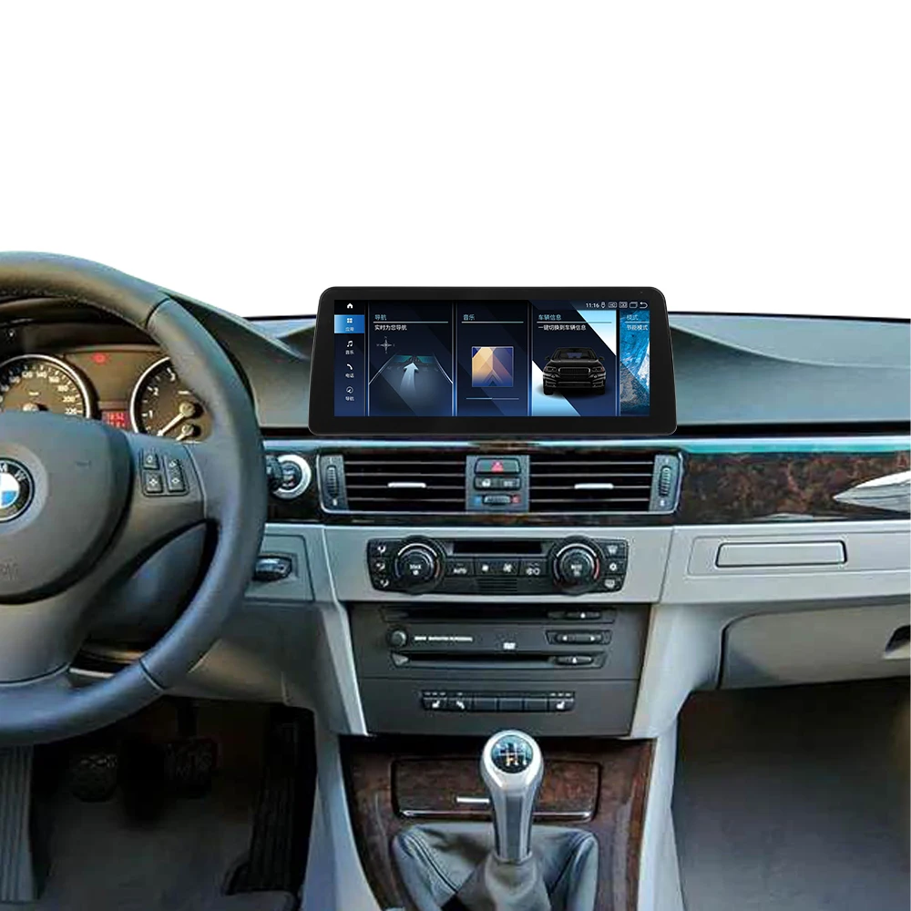 

10.25" 12.3" Qualcomm 8Core Wireless Carplay Android Auto Multimedia Player Car Radio for 3 Series E92 CCC 2007 Car Screen